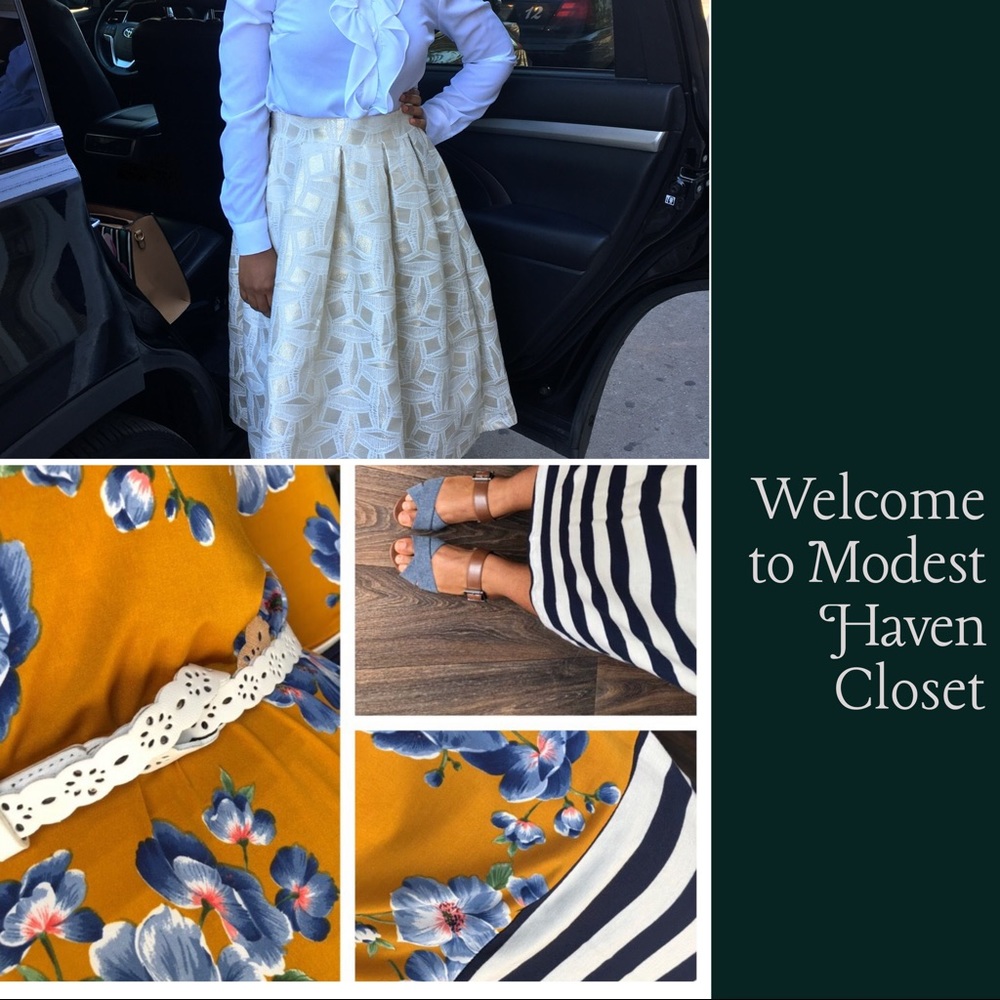 WELCOME TO THE MODEST HAVEN CLOSET